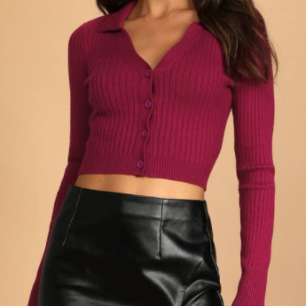 Long Sleeve Button-Front Ribbed Knit Top*SHIPMENT DAY - EXTRA % OFF UNTIL APRIL